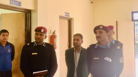 सुदूरपश्चिम प्रदेश प्रहरी प्रमुखले गरे आसरा सुधार केन्द्रको निरीक्षण