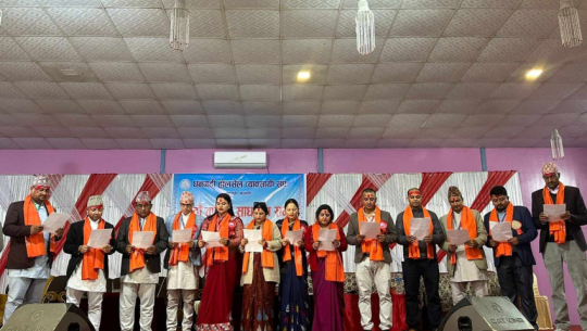 Bir Bahadur Karki elected president of Dhangadhi wholesale traders association