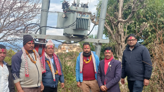 डोटीको बोगटान–फुड्सिलको केन्द्रमा पुग्यो राष्ट्रिय लाइनको विद्युत्