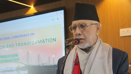 कञ्चनपुरमा जारी अन्तर्राष्ट्रिय सम्मेलनमा प्रदेश प्रमुख मियाँका ९ बुँदे सुझाव