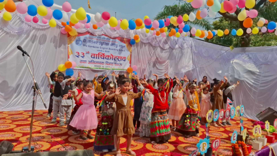 The Gardner school in Dhangadhi marks its 33rd anniversary with grand celebration