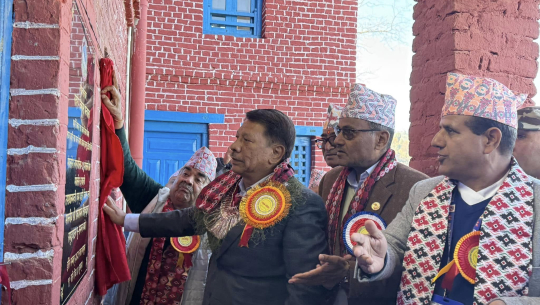 विद्रोही माओवादीको आक्रमणबाट ध्वस्त अछाम दरबार पुनर्निर्माणपछि उद्घाटन