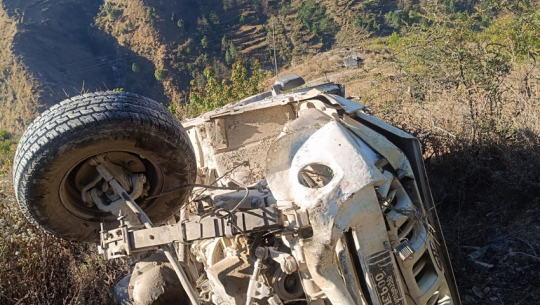 Jeep accident reported in Bajhang