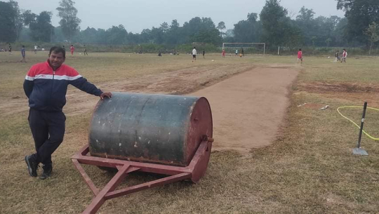 महेन्द्रनगर क्रिकेट खेलमैदान पाँच वर्षसम्म बजेट अभावले निर्माण अलपत्र