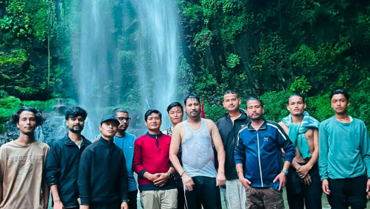 छहरा झरना संरक्षणमा किरण मल्लको सक्रियता 