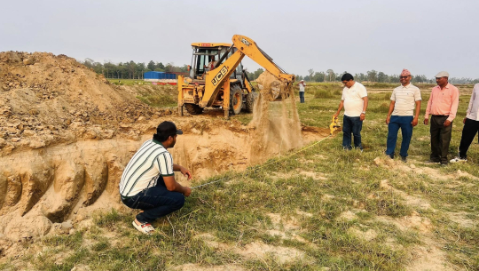 कैलालीको पुरैना तालको अतिक्रमण फेरि हटाइदै