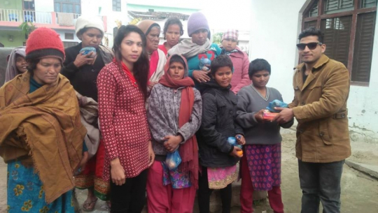 Krishna celebrates his birthday at Dristhi Foundation