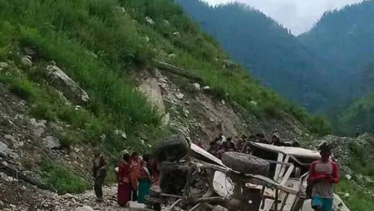 Three dead, 16 injured in jeep accident in Bajura