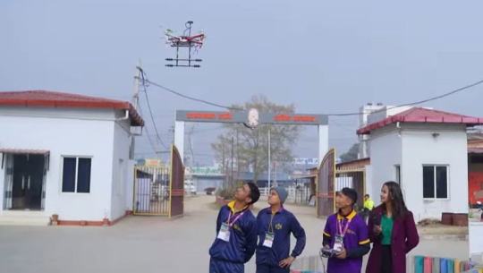 कैलालीका आर्यन विश्वकर्मा ‘मेडिकल ड्रोन बनाउन सफल 