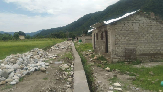 डडेल्धुरामा बाढीपीडितले पाए १९ वर्षपछि घर