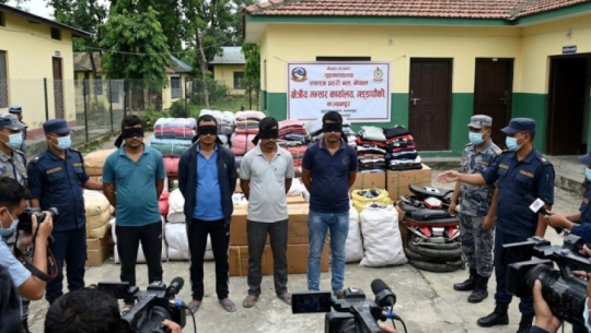 4 arrested in Kanchanpur with customs evasion goods worth Rs 158,700