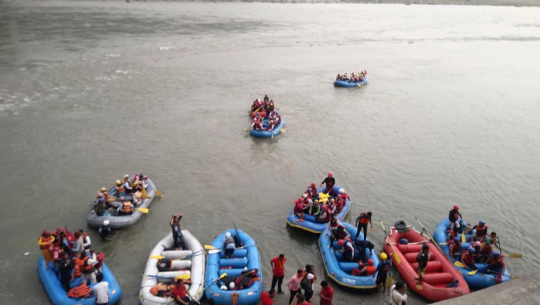 कर्णाली नदीमा नियमित भएन र्‍याफ्टिङ, पानीजहाजको सम्भाव्यता अध्ययन