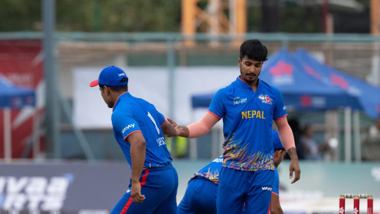 हङकङ सिक्सेसमा नेपाल श्रीलङ्कासँग तीन विकेटले पराजित