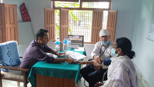 धनगढीको वडा क्लिनिकमा एक सय ७४ जनाले लिए सेवा