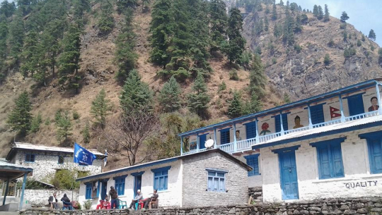Schools in Manang affected by Covid-19 reopen after one year
