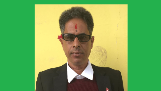 जोरायल गाउँपालिकाका अध्यक्ष दुर्गादत्त ओझा