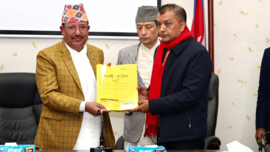 निर्वाचन आयोगले दियो गगन थापा नेतृत्वको काँग्रेसलाई आधिकारिकता