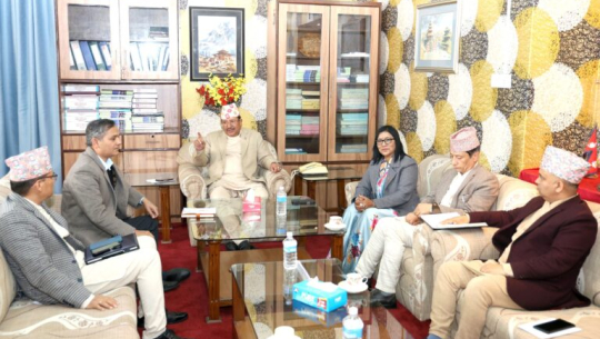 निर्वाचन केन्द्रित सुरक्षा व्यवस्थापनसम्बन्धी छलफल