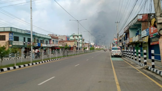 कैलालीमा आजपनि कफ्र्यू जारी, गौरीफन्टा नाका बन्द 