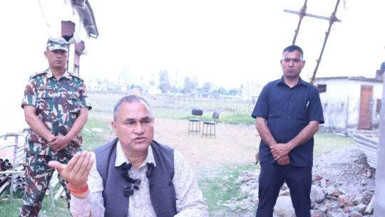 Chief Minister Shah inaugurates Lamkichuha hospital amid tight security