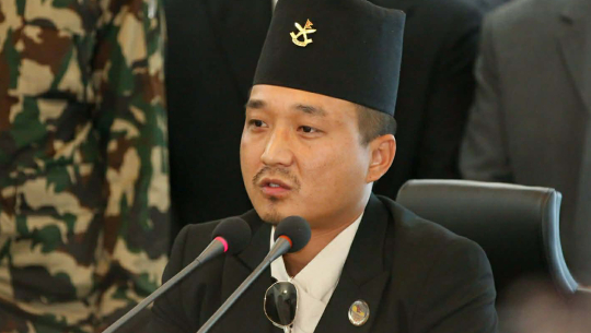 सम्पत्ति विवरणबारे गृहमन्त्री गुरुङको स्पष्टोक्ति