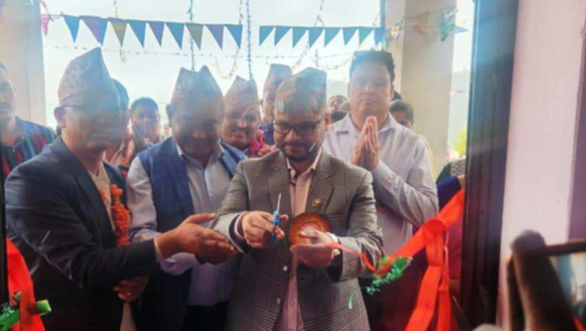 सुदूरपश्चिमका मन्त्री भाट बैतडीमा, वडा कार्यालय उद्घाटन