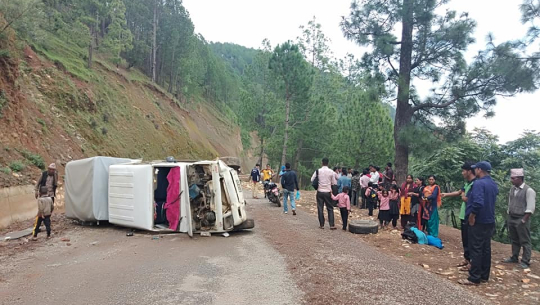 अछाममा जीप दुर्घटना