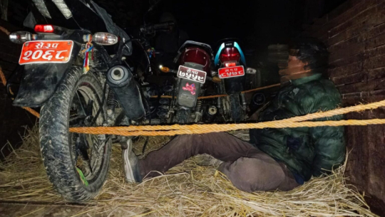 Timber smuggler arrested, four motorcycles seized in Kailali