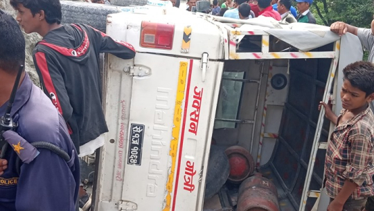 बाजुरामा जीप दुर्घटना : तीन जना घाईते