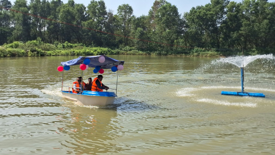 धनगढीको नेचर हाउसमा अब बोटिङ पनि