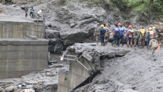 दार्चुलामा बाढीपहिरो : मृतकको संख्या ३ पुग्यो, दर्जन घर बगायो
