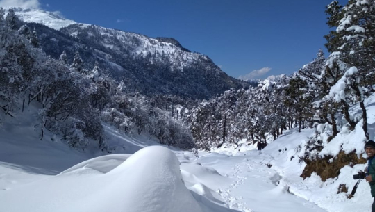 बाजुराको  पोरखे लेकको सीमा विवाद चर्किंदै