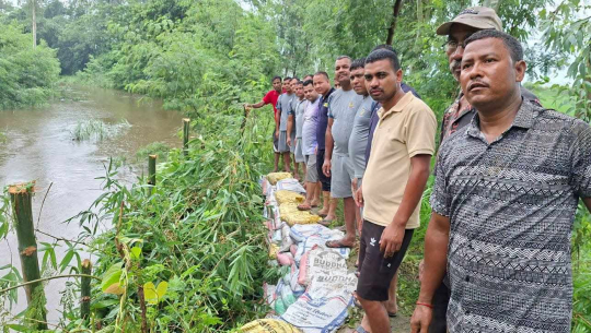 स्थानीय तहमा असल अभ्यासः सामूहिक प्रयासबाट जैविक तटबन्ध निर्माण