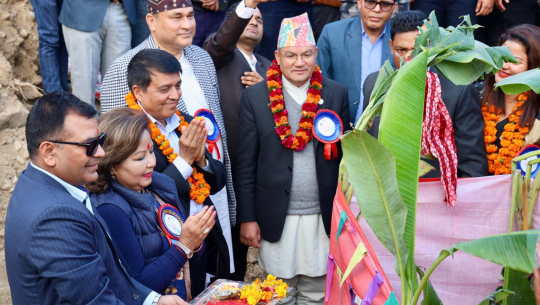 कैलालीमा आइएमई ग्रुपले गर्‍यो जालपादेवी केबलकारको शिलान्यास