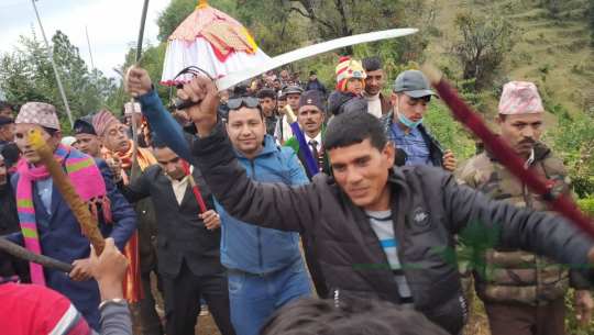 डडेल्धुराको चौलोले प्रख्यात ‘बडाल जाँत’ आज