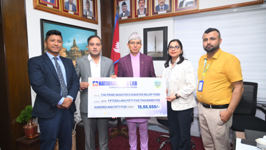 National Path Lab Provides Rs 1.555 Million for Flood Relief, Pledges Additional Rs 2 Million for Reconstruction