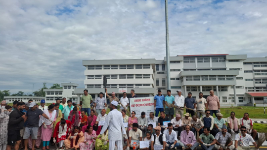 गेटामा डाक्टरको पढाइ सुरू नहुन्जेलसम्म आन्दोलन नरोक्ने संघर्ष समितिको चेतावनी 