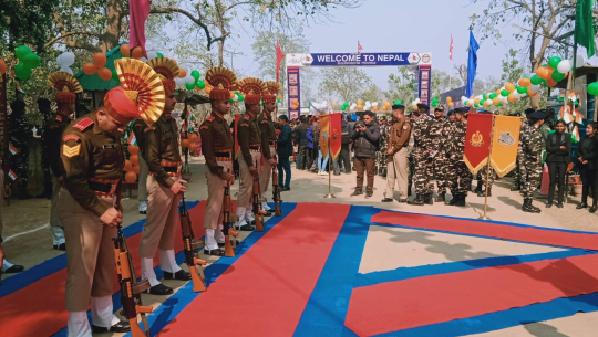 भारतको गणतन्त्र दिवसमा कैलालीको गौरीफन्टा नाकामा यस्तो देखियो