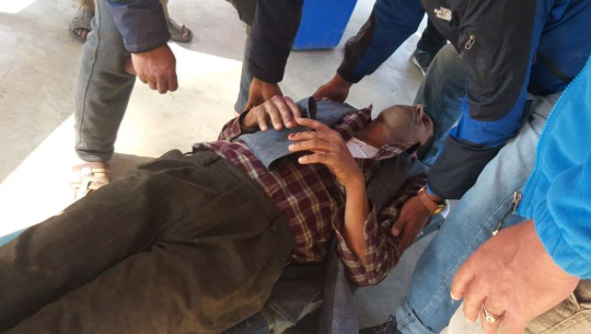 डडेल्धुरामा कुटपिटबाट गम्भीर घाइते नेकपा अध्यक्ष जोशीलाई काठमाडौं लगियो