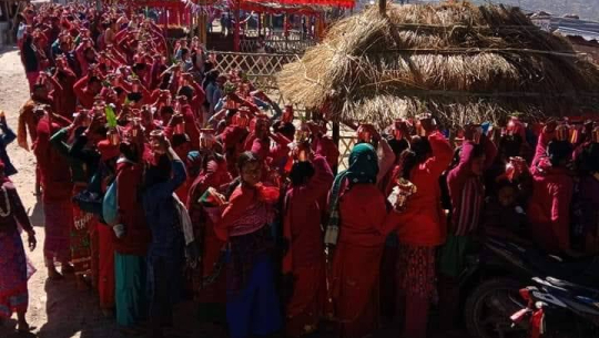 बाजुरामा त्रिवेणी धार्मिक महामहोत्सव सुरु