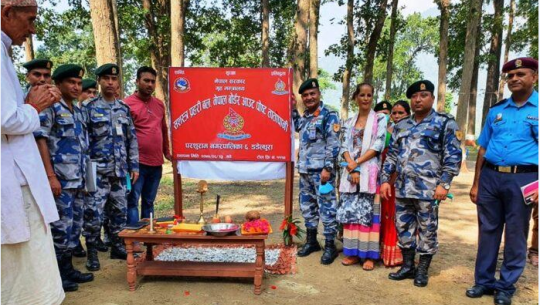 डडेल्धुराको कुँणामा सशस्त्रको बिओपी स्थापना
