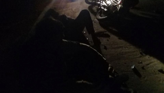 कैलालीमा दुई मोटरसाईकल एकआपसमा ठोक्किदा तीन जना घाईते