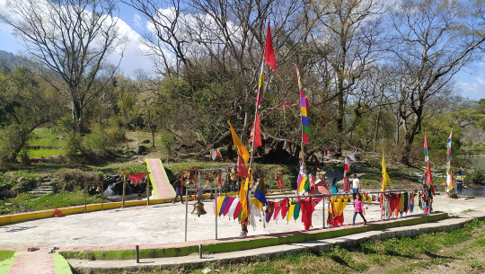 परम्परागत रुपमा पुजा, पाठगरी सम्पन्न भयो घटाल थानमा लाग्ने बिसु जाँत