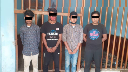 कैलालीमा १७ बर्षकी किशोरीलाई सामूहिक बलात्कार गरेको आरोपमा चार युवक पक्राउ