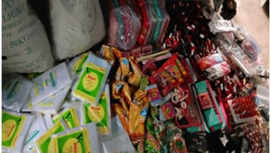 कञ्चनपुरबाट साढे तीन लाखका भन्सार छलीका सामान बरामद