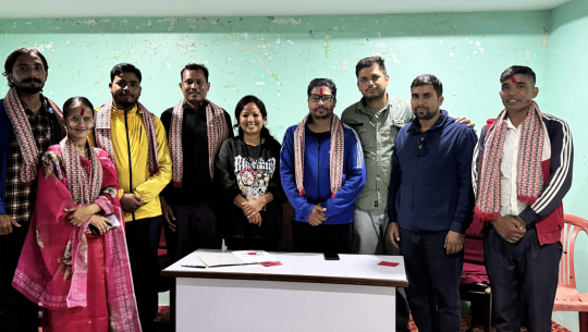 घोडाघोडीमा सञ्चारकर्मी समूह गठन, अध्यक्षमा खेम ढुङ्गाना