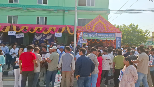 कैलाली उद्योग वाणिज्य संघको नयाँ नेतृत्वका लागि मतदान हुँदै