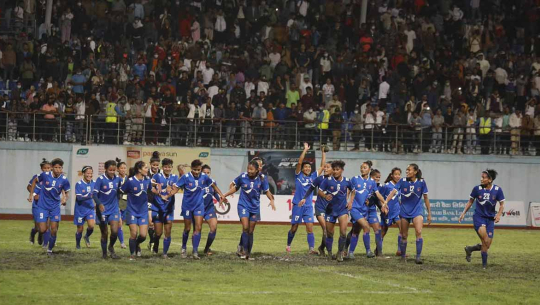 साफ महिला फुटबलको खेल तालिका सार्वजनिक