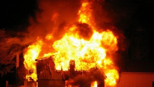Unidentified Individual Sets Fire to Shop in Bajhang