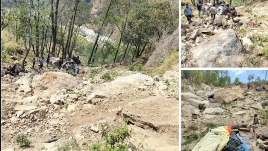 अछाममा ट्याक्टर दुर्घटना